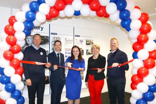 From left: Jason Tarry, Tesco UK and Republic of Ireland CEO; John Alexander, leader of Dundee City Council; Kate Forbes MSP, Scottish Government minister for public finance and digital economy; Shona Robison, cabinet secretary for health & sport and Rob Graham, group customer experience & operations director. Picture: Contributed