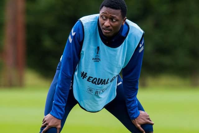 Umar Sadiq looks to be on his way out of Ibrox. Picture: SNS Group