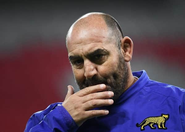 Argentina's head coach Mario Ledesma. Picture: Anne-Christine Poujoulat/AFP/Getty Images