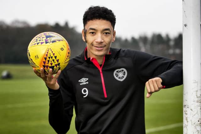 Young Hearts attacker Sean Clare. Picture: Bruce White/SNS