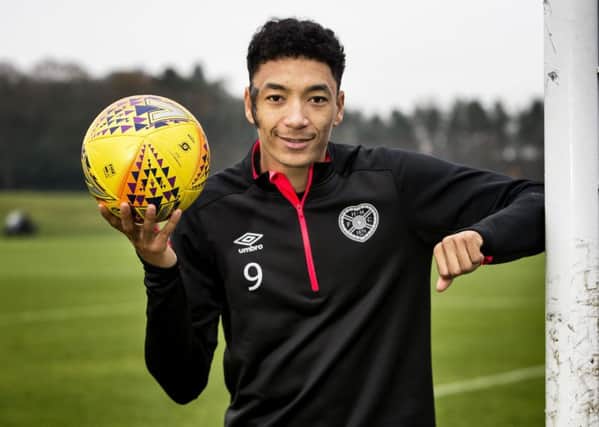 Young Hearts attacker Sean Clare. Picture: Bruce White/SNS