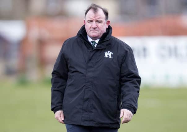Hawick head coach George Graham. Picture: SNS