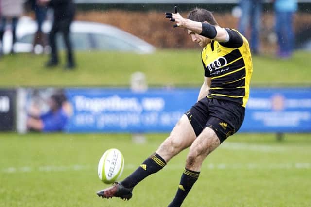 Jason Baggott of Melrose. Picture: Graham Stuart/SNS/SRU