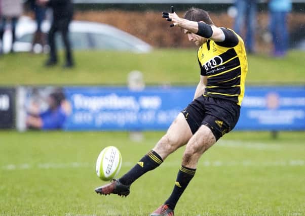 Jason Baggott of Melrose. Picture: Graham Stuart/SNS/SRU