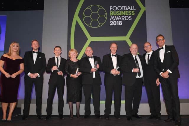 Nominees of the 'CEO Of The Year' award, including Ann Budge. Pic: Stuart C. Wilson/Getty