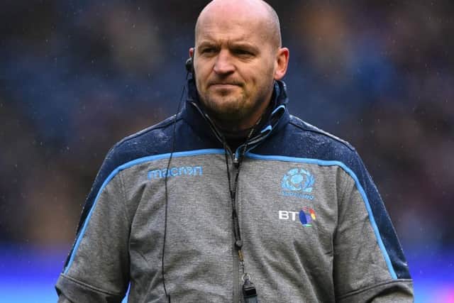 Scotland head coach Gregor Townsend. Picture: AFP/Getty Images