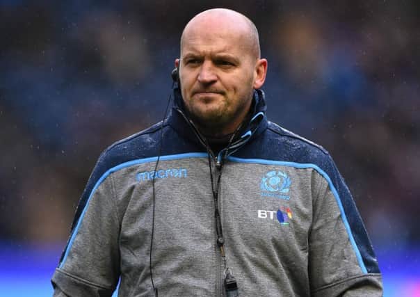 Scotland head coach Gregor Townsend. Picture: AFP/Getty Images