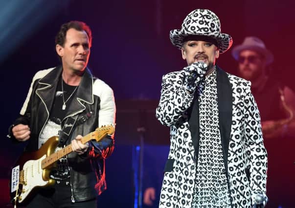 Roy Hay and Boy George of Culture Club  PIC: Ethan Miller/Getty Images
