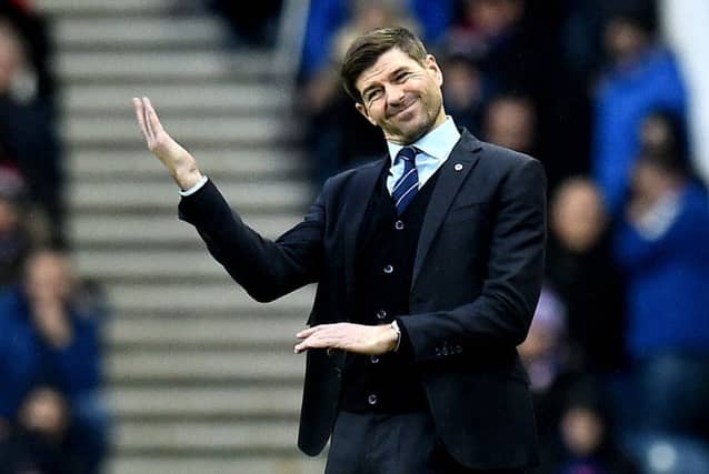 Rangers manager Steven Gerrard. Picture: SNS
