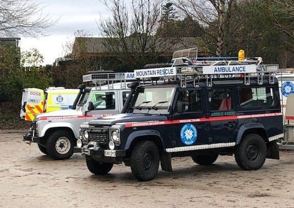 Police have been assisted by the Aberdeen and Braemar Mountain Rescue Team