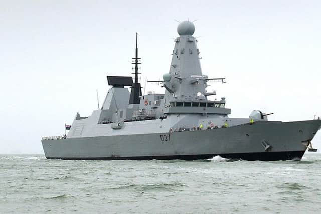 HMS Duncan is one of the Royal Navy'sType 45 destroyers. Picture: MoD