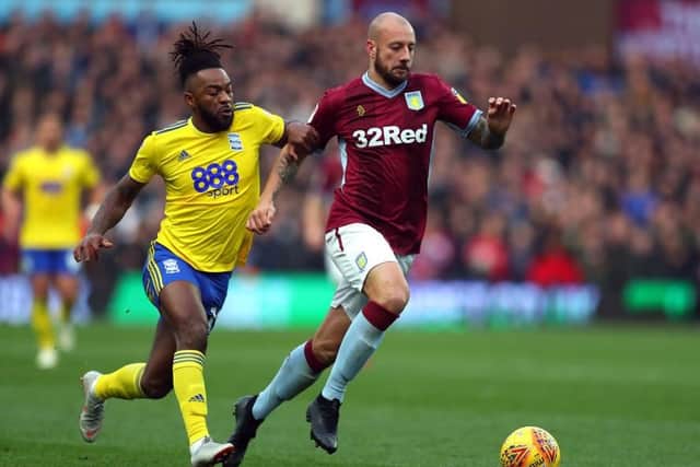 Alan Hutton scored a memorable goal in the Birmingham derby.
