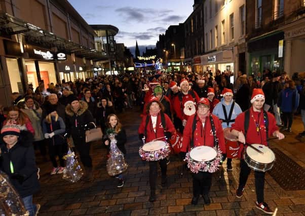 The parade gets underway. All pictures by Walter Neilson.