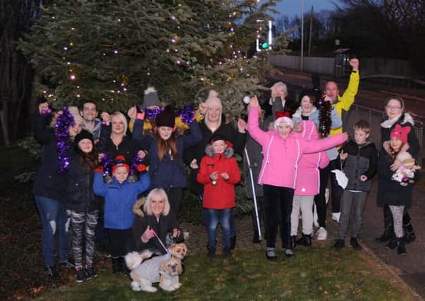 Bilston residents turned out last year to decorate their tree