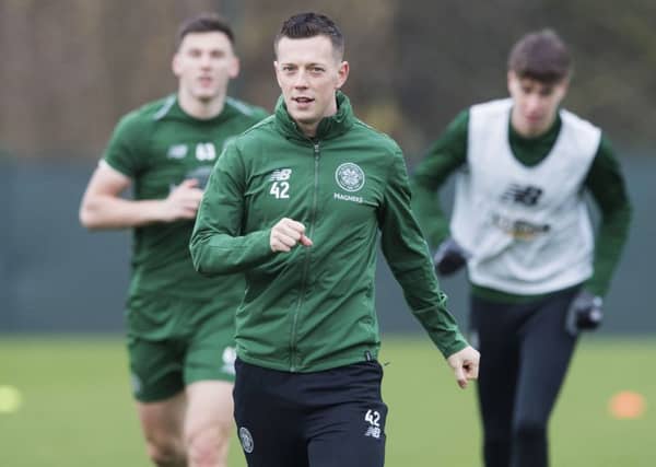 Callum McGregor says Celtic are in a 'positive' mood ahead of the Europa League tie against Rosenborg. Picture: Paul Devlin/SNS