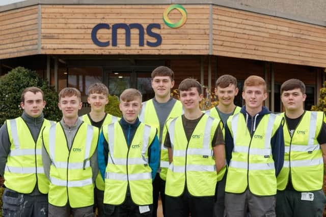 New recruits will be trained onsite, in CMS factories and at the CMS Academy. Picture: Stuart Wallace