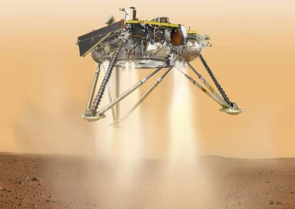 The soil found on Mars by a Nasa robot is 'strikingly similar' to that on two Scottish islands. Picture: NASA/JPL-Caltech/PA Wire