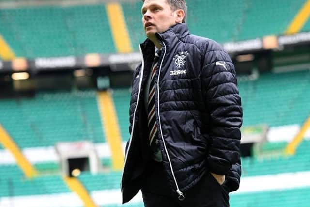 Graeme Murty spent time as Rangers manager last season. Picture; SNS