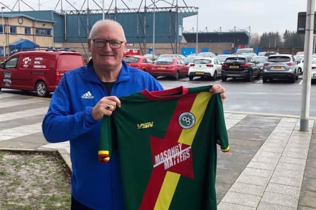 Partick Thistle legend Jimmy Bone has become a patron for the Africa on the Ball charity