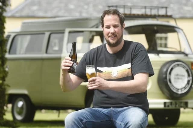 Paul Gibson launched Campervan Brewery in the summer of 2015. Picture: Greg Macvean