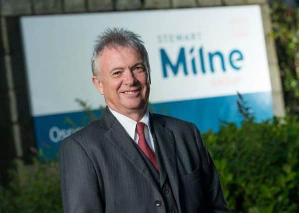Glenn Allison, chief executive of Stewart Milne Group, said the results underlined the success of 'bold' investment decisions. Picture: Contributed