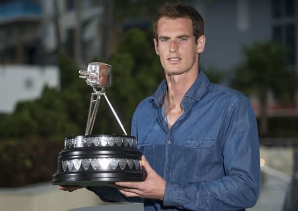 Andy Murray is a three-time winner of BBC Sports Personality of the Year. Picture:  Josh Ritchie/BBC/PA Wire