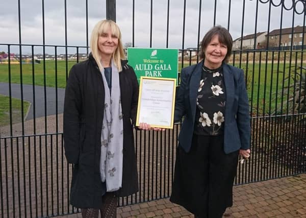 Mhairi Barrett (development officer) and Ellen Scott (chairwoman) from Gorebridge Community Cares.