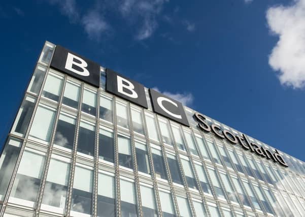 The BBC Scotland HQ in Pacific Quay, Glasgow. Picture: John Devlin