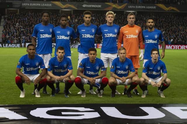 The Rangers squad was overhauled in the summer. Picture: SNS/Alan Harvey