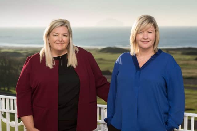 Barrhead Travel president Sharon Munro (left) and managing director Jacqueline Dobson. Picture: Malcolm Cochrane