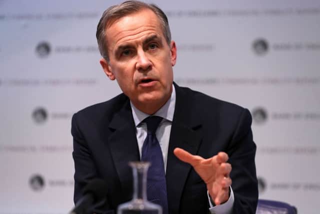 Governor of the Bank of England Mark Carney warned of the consequences of a no deal Brexit. Picture: Getty Images
