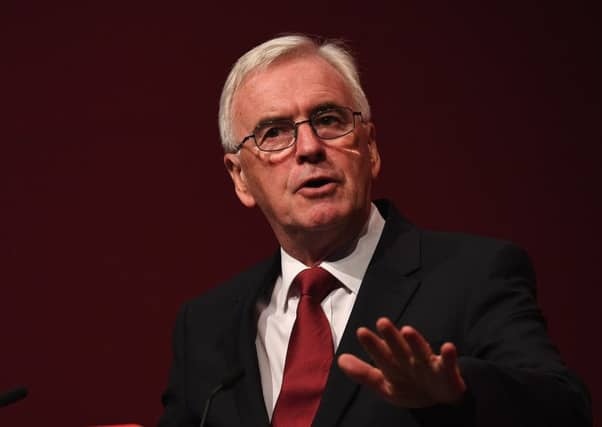 John McDonnell. (Photo by Leon Neal/Getty Images)
