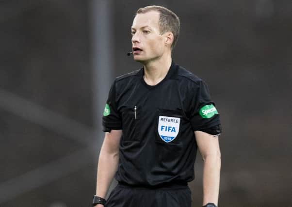 Referee Willie Collum was heavily criticised by Rangers. Picture: Kenny Smith/SNS