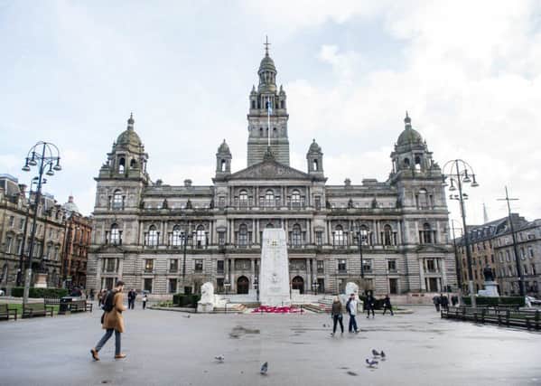 George Square in Glasgow. Picture: John Devlin