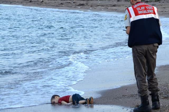 More than 1,200 refugees have lost their lives this year trying to cross the Mediterranean, as three-year-old Alan Kurdi did in 2015 (Picture: Nilufer Demir/AFP/Getty Images)