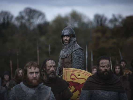 The Battle of Loudoun Hill serves as the climactic battle in Outlaw King (Photo: Netflix)