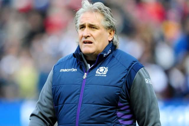 SRU director of rugby Scott Johnson.
Picture: Ian Rutherford