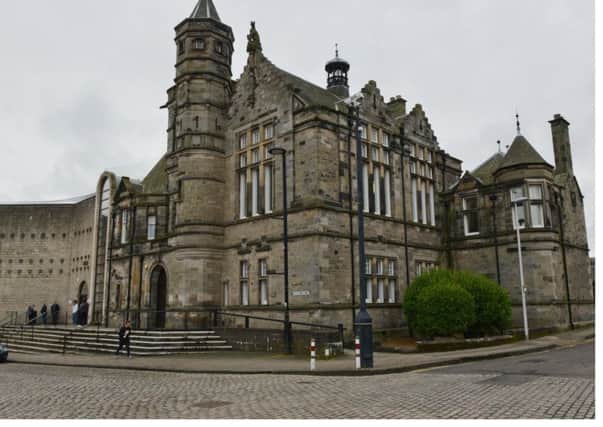 James Dunn was jailed at Kirkcaldy Sheriff Court.