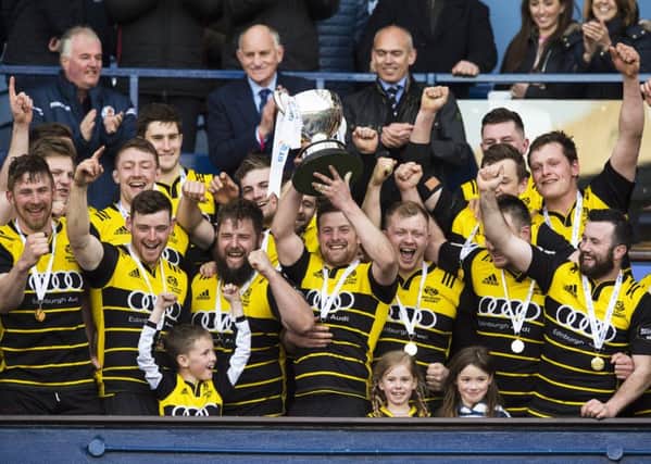 Melrose beat Stirling County in last season's Scottish Cup final. Picture: Paul Devlin/SNS/SRU
