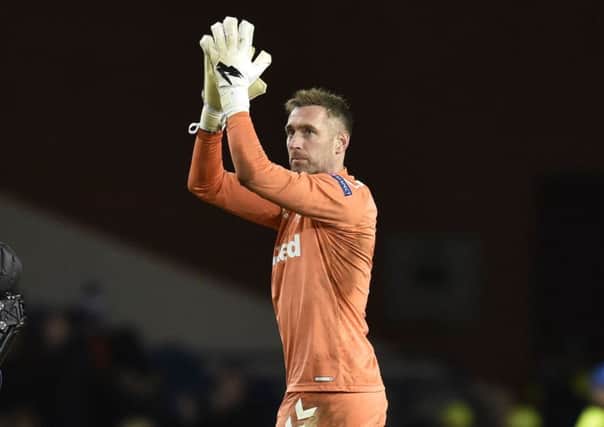 Rangers' Allan McGregor at full-time. Picture: Rob Casey/SNS