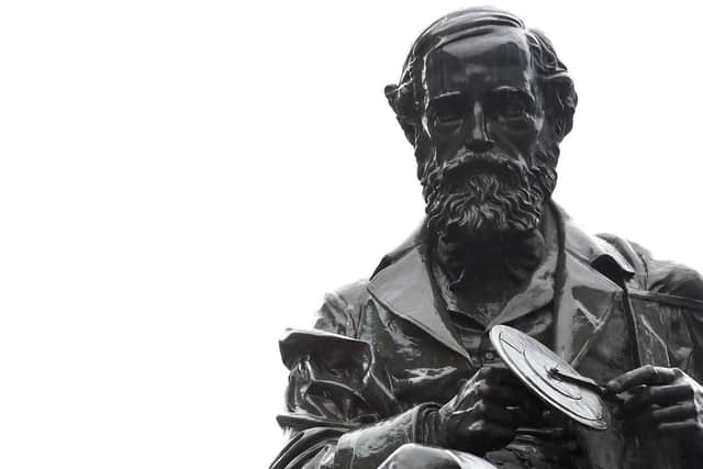 Edinburgh native James Clerk Maxwell was the brains behind the first coloured photograph in history, which he presented to the world in 1861. Even if it was created with red, blue and green filters on black and white film.