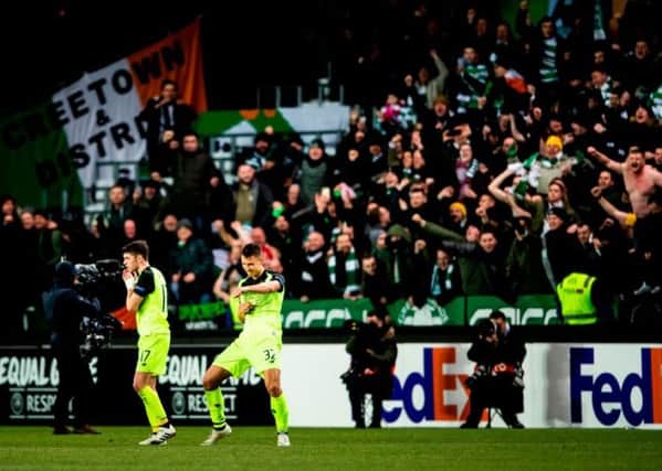 Celtic were recognised as being the better team by those in Norway. Picture: OLE MARTIN WOLD/AFP/Getty