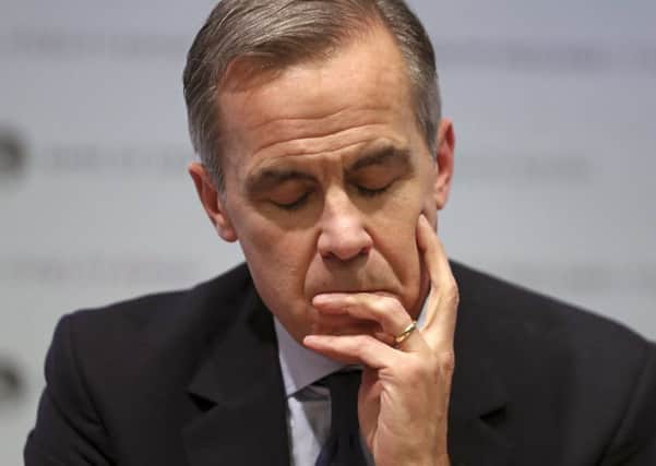 Mark Carney warned a no-deal Brexit could trigger a worse recession than the financial crisis. Picture: Daniel Leal-Olivas/AP