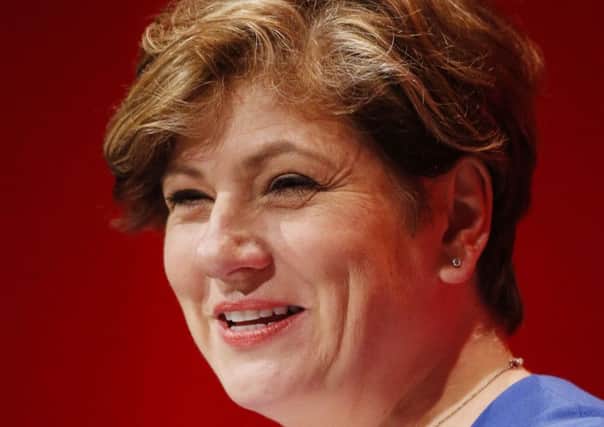 Shadow foreign secretary Emily Thornberry, who has insisted the option of campaigning for a second referendum remains on the table