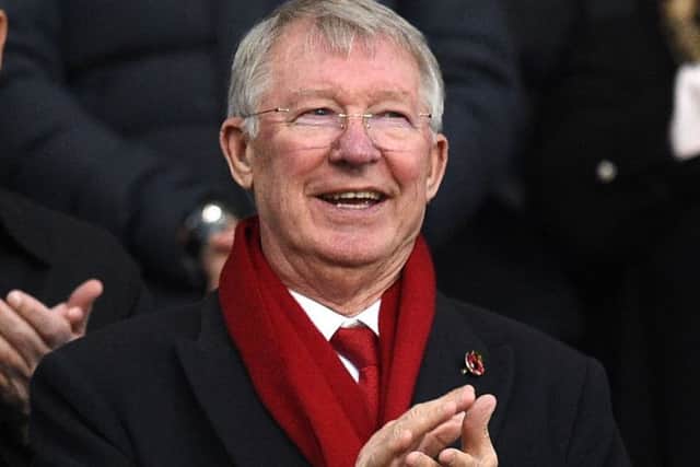 Former Aberdeen and Manchester United manager Alex Ferguson. Picture: Oli Scarff/AFP/Getty Images