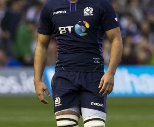 Sam Skinner made his mark for Scotland: Picture: Paul Devlin/SNS