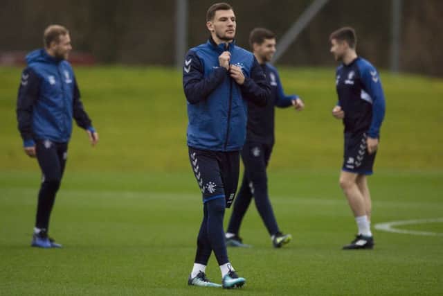 Borna Barisic could feature against Hearts. Picture: SNS Group