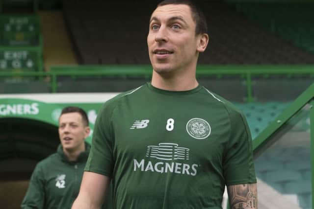 Scott Brown could make a return to the Celtic starting line-up at Hampden on Sunday. Picture: SNS Group