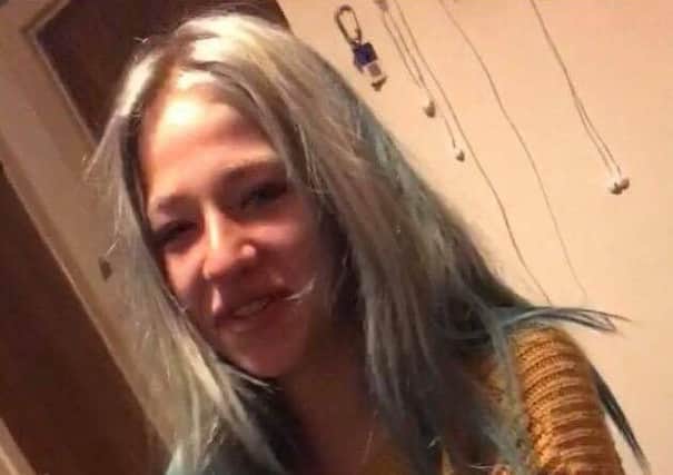 Jade McGrath, 19, has been missing since Wednesday. Picture: Supplied by Police Scotland