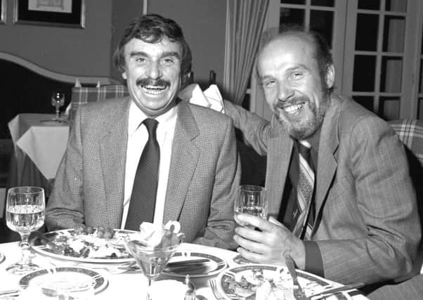 It seemed like Evening News columnist John Gibson had lunch with author Leslie Thomas every few weeks, but he didnt actually (Picture: Stan Warburton)